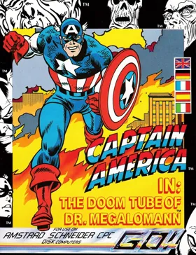 Captain America (F) (1986) [Floopy] box cover front